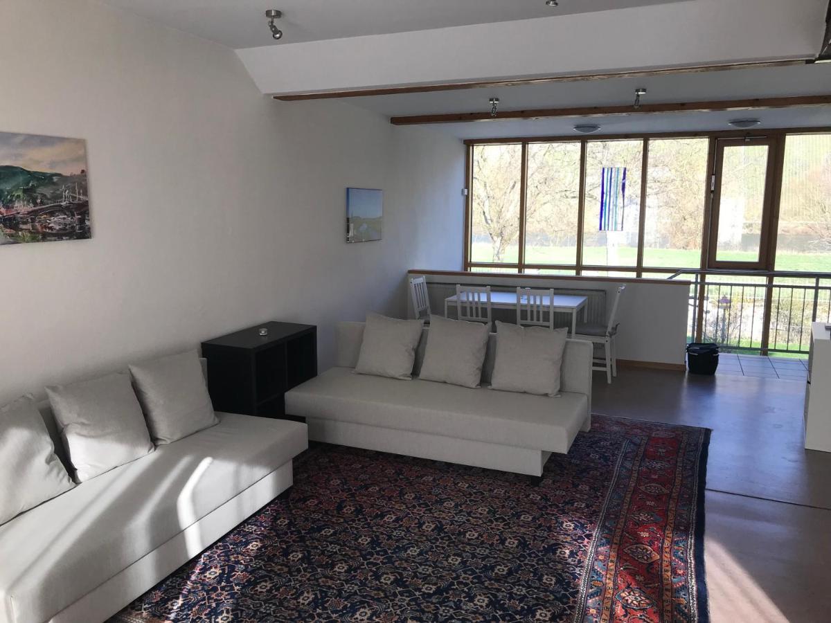 Ferienwohnung Altes Pfarrhaus Mit Flair Und Moselblick Brauneberg Exteriör bild